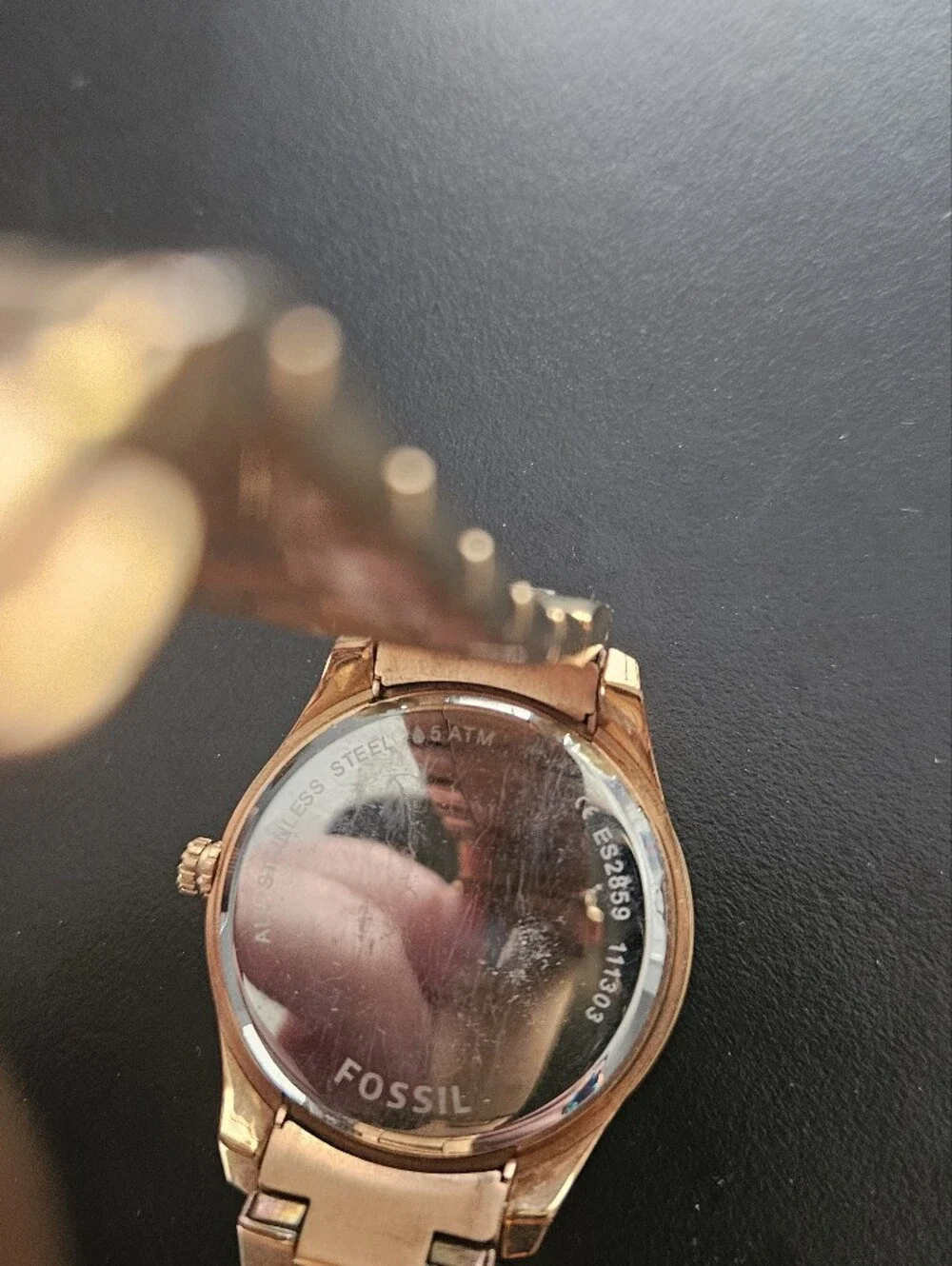 Fossil Stella Rose Gold Watch